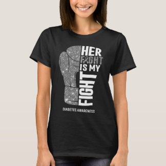 Boxhandskar Diabetes Krigare T Shirt