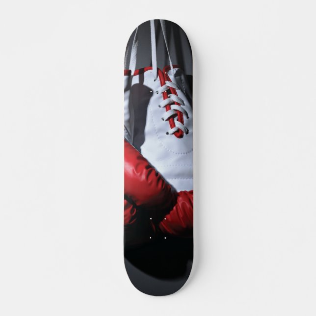 Boxhandskar Mini Skateboard Bräda 18,5 Cm (Framsida)