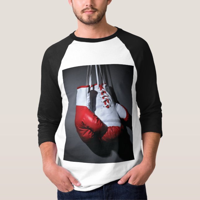 Boxhandskar  t shirt (Framsida)