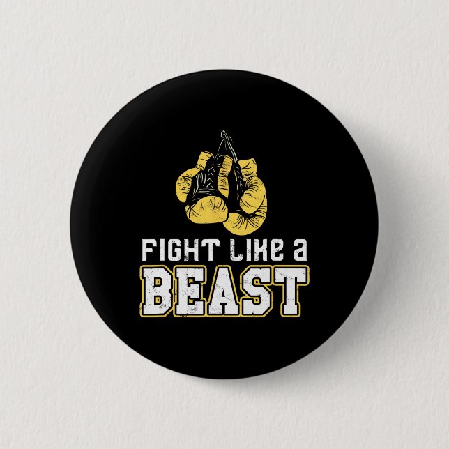 Boxhandskar Thai Boxing Muay Thai Kickboxing Fig Knapp (Framsida)