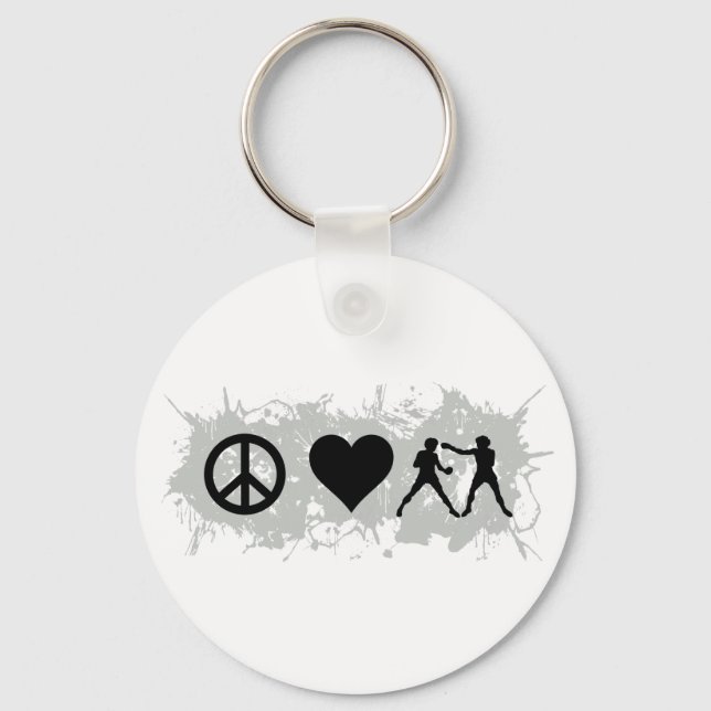 Boxing 1 nyckelring (Framsida)