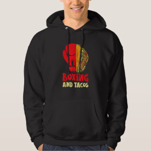 Boxing and Tacos Jab Kor Krok Boxing Glove Boxe Hoodie