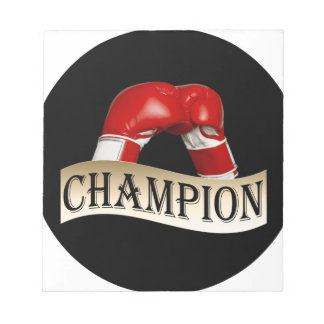 BOXING ANTECKNINGSBLOCK