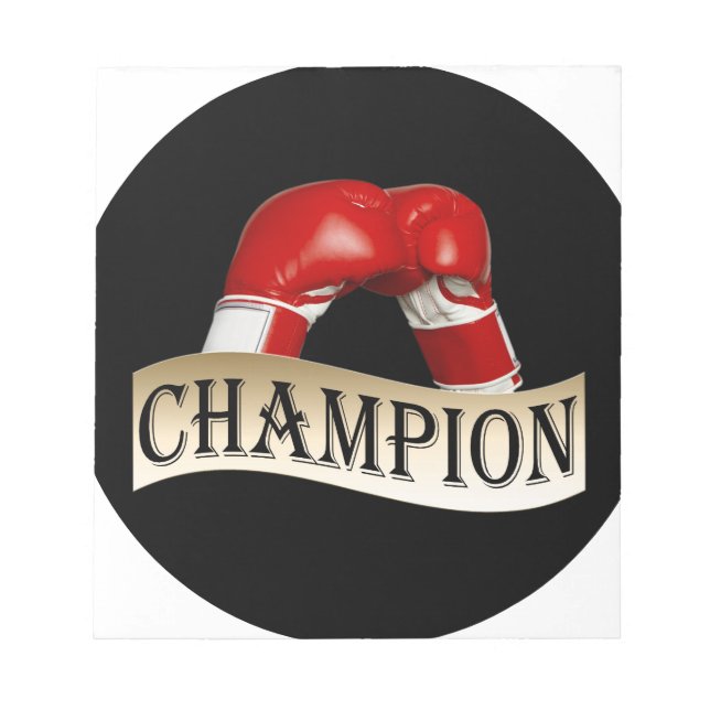 BOXING ANTECKNINGSBLOCK (Framsida)