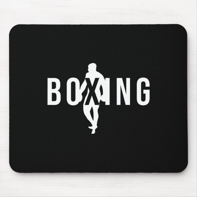 Boxing är min terapi en av de mest lönsamma Boxing Musmatta (Framsidan)