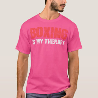 Boxing är min terapi för boxare t shirt