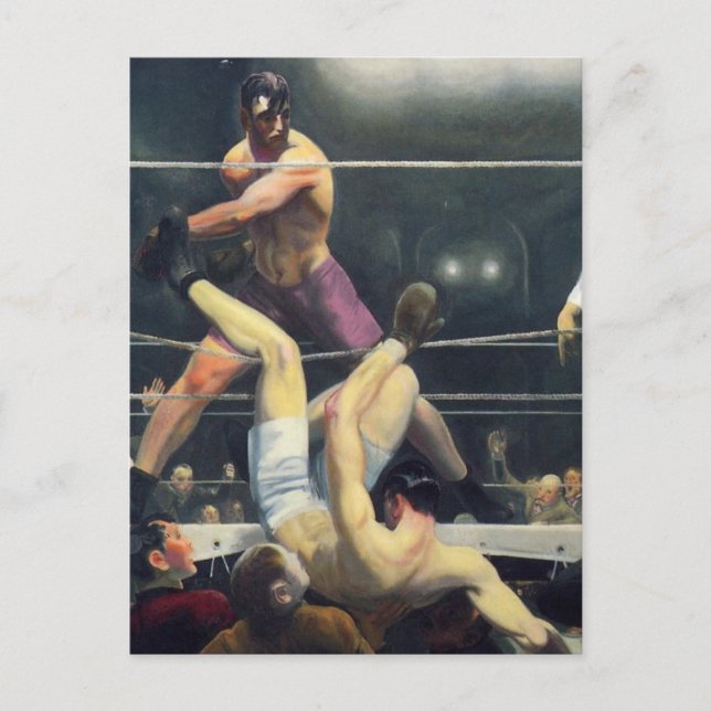 Boxing Art Vykort (Framsida)