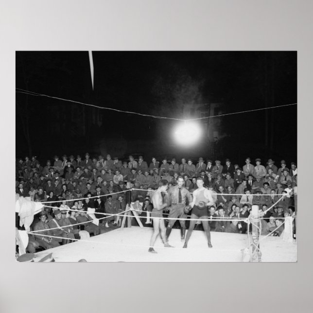 Boxing at Walter Reed, 1920-talet Poster (Framsidan)