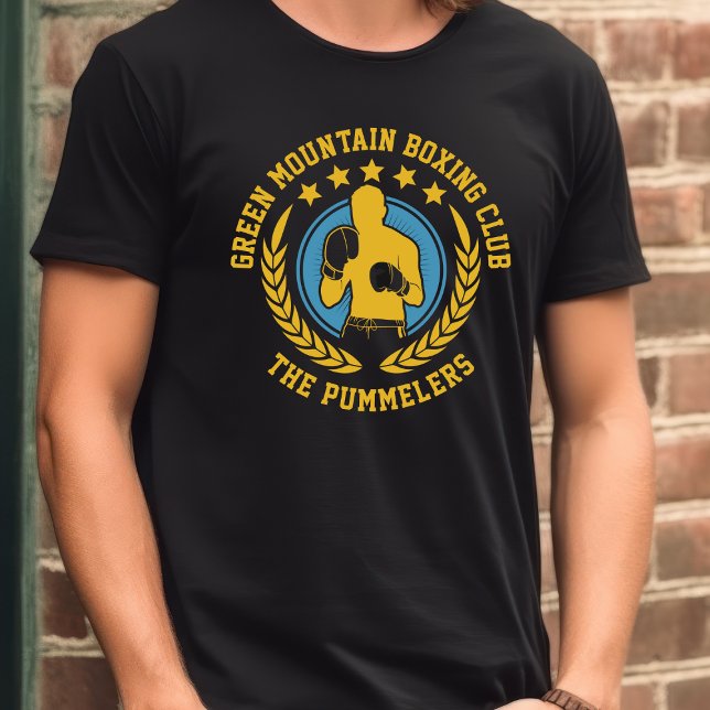 Boxing av Namn-nummer för Klubben T Shirt (Skapare uppladdad)