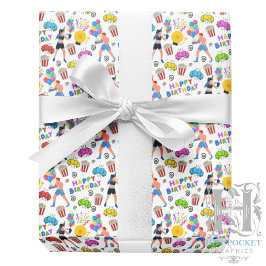 Boxing Birthday Wrapping Papper Presentpapper