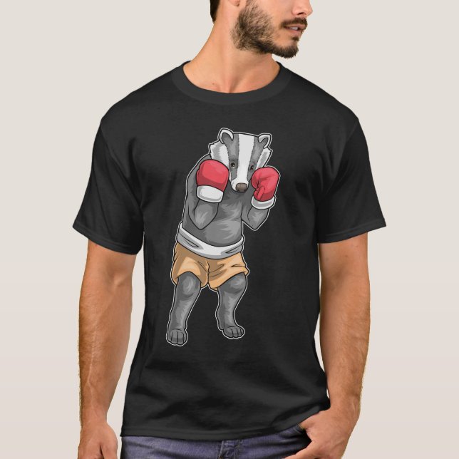 Boxing Boxer Boxing handskar Boxing T Shirt (Framsida)