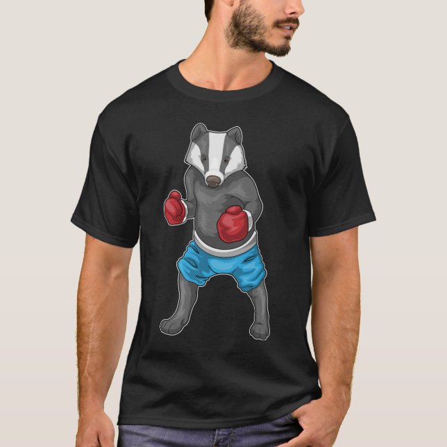 Boxing Boxer Boxing handskar Boxing T Shirt (Framsida)