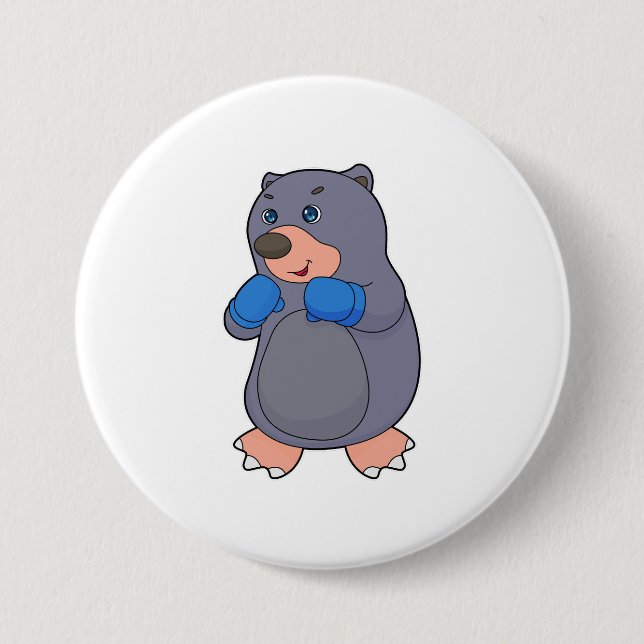 Boxing Boxer Boxing handskar för rörlig Boxing Knapp (Framsida)