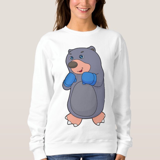 Boxing Boxer Boxing handskar för rörlig Boxing T Shirt (Framsida)