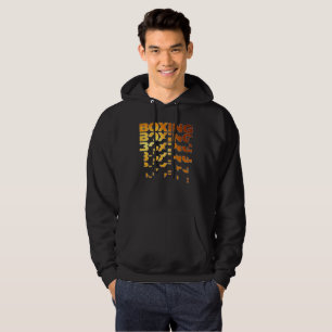 Boxing Boxer Graphic Ord Art Hoodie