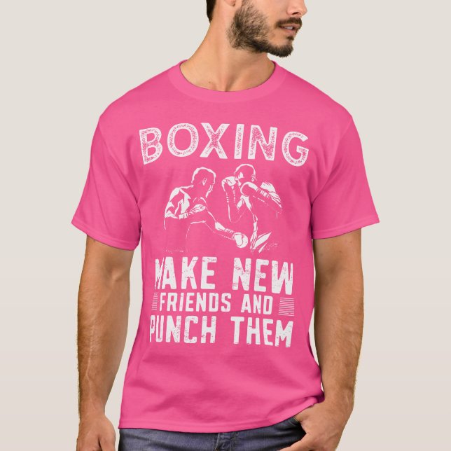 Boxing Boxer T Shirt (Framsida)