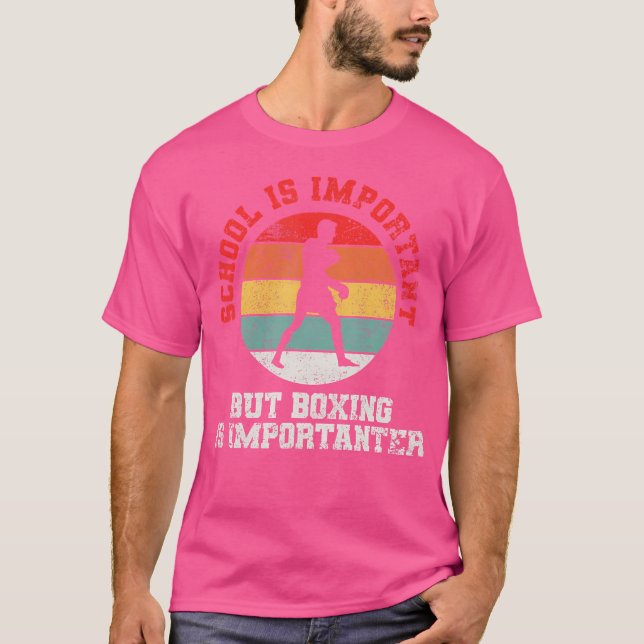 Boxing Boxer T Shirt (Framsida)