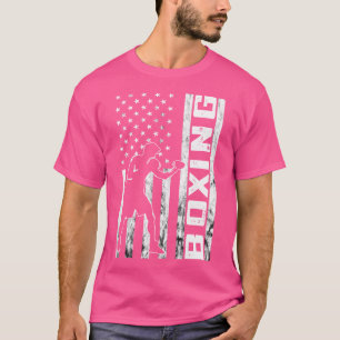 Boxing Boxer USA Boxing Gves Kickboxing T Shirt