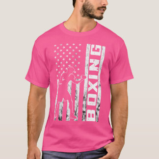 Boxing Boxer USA Boxing Gves Kickboxing T Shirt