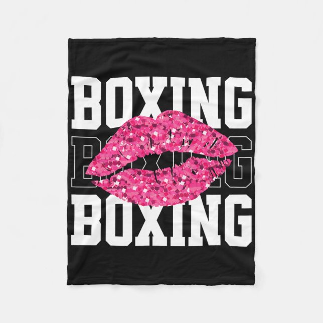 Boxing Boxing Boxing1 Fleecefilt (Framsidan)