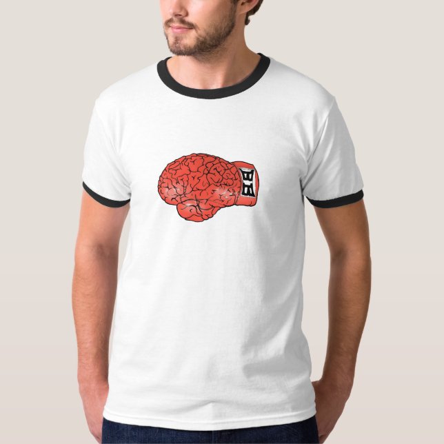 Boxing Brain Manar-shirt T-shirt (Framsida)
