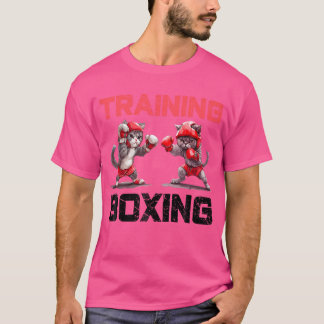Boxing British Shorthair Sublication Cute Cats as T Shirt