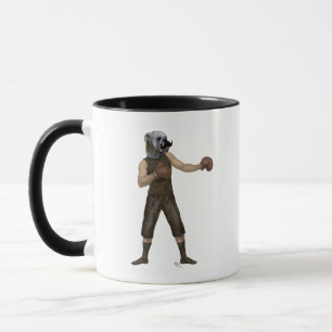 Boxing Bulldog Fullt 2 Mugg