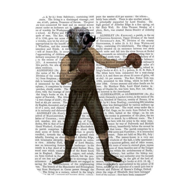 Boxing Bulldog-Fullt Magnet (Vertikal)