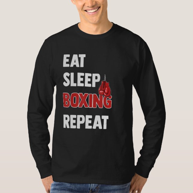 Boxing Canvas Sparring Match Coach 5 T Shirt (Framsida)