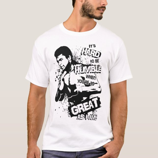 Boxing Champ Art Gym T Shirt (Framsida)