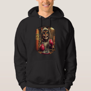 "Boxing Champ? - Katt med boxningsdukar Hoodie