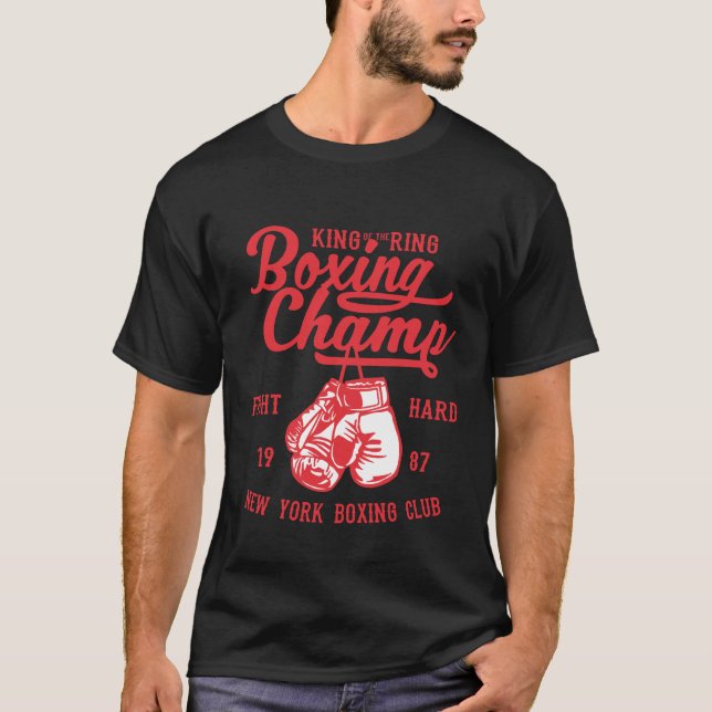 Boxing Champ. T Shirt (Framsida)
