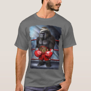 Boxing Champion Gorilla Fighter T Shirt