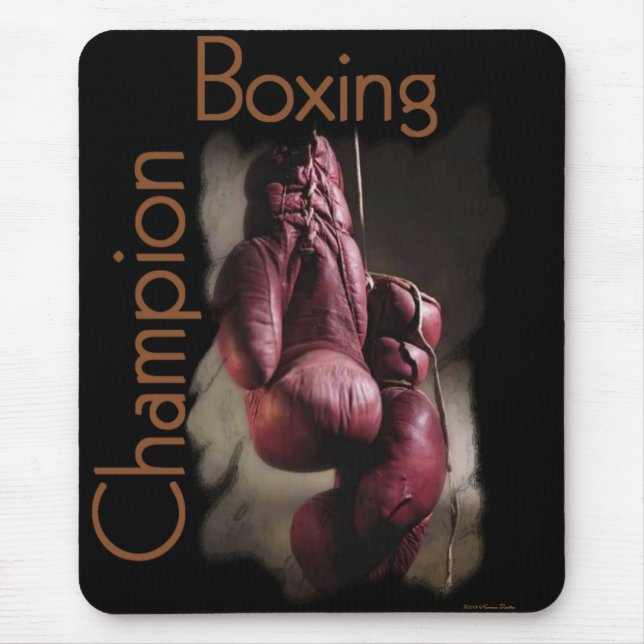 Boxing Champion Mousepad Musmatta (Framsidan)