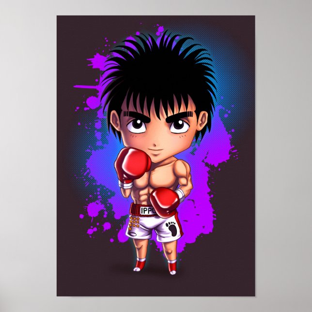 Boxing Chibi Poster (Framsidan)