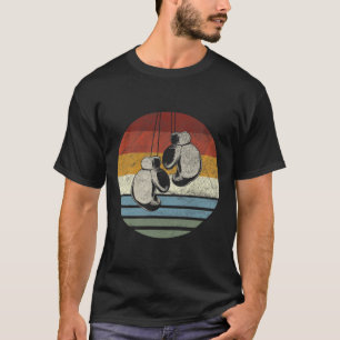 Boxing Clic - Vintage Retro Boxsport Kickboxning F T Shirt