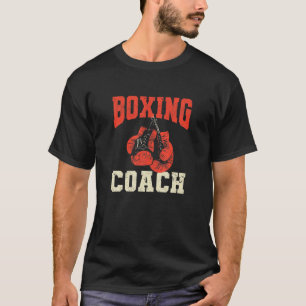 Boxing Coach Funny Sport Instructor Tränar Boxer T Shirt