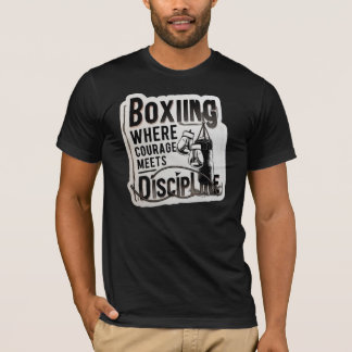 Boxing där mod möter disposition 2 t shirt