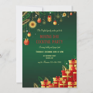 Boxing Day-inbjudan Inbjudningar
