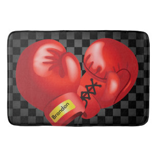 Boxing Design Bath Mat Badrumsmatta