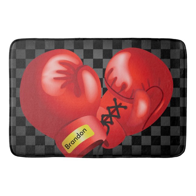 Boxing Design Bath Mat Badrumsmatta (Framsidan)