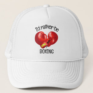 Boxing Design Hat Keps