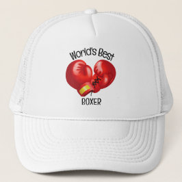 Boxing Design Hat Keps