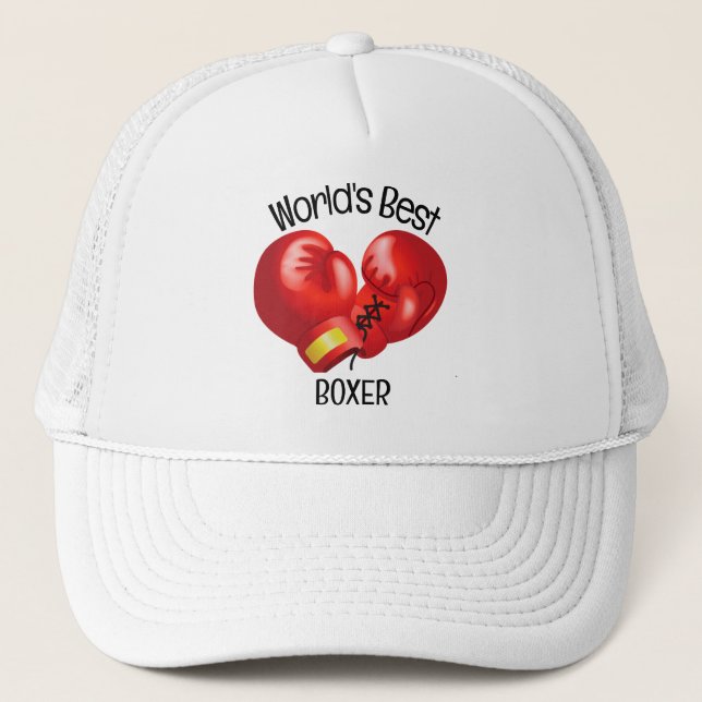 Boxing Design Hat Keps (Framsida)
