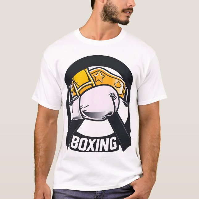 Boxing Design T-Shirts (Framsida)