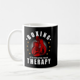 Boxing Det är billigare terapeutisk Boxing-handska Kaffemugg
