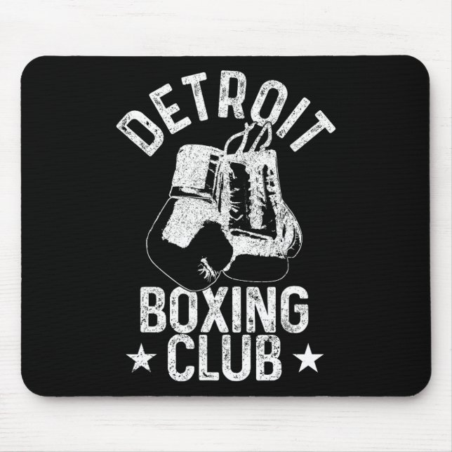 Boxing Detroit Michigan Martial Arts Boxer Musmatta (Framsidan)