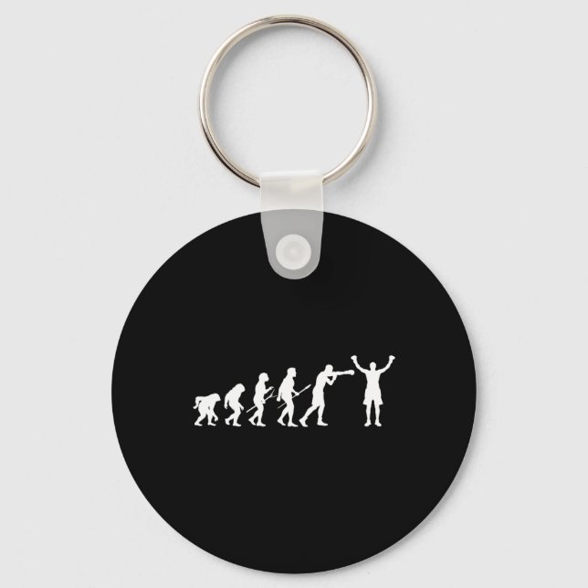 Boxing Evolution - Boxing Älskare Boxer Kickboxing Nyckelring (Framsida)