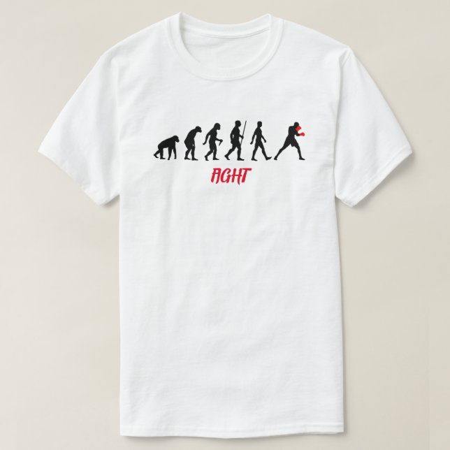 BOXING EVOLUTION T SHIRT (Design framsida)