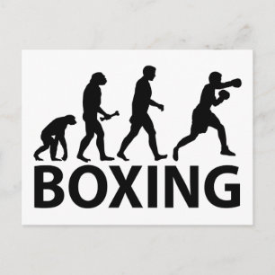 Boxing Evolution Vykort